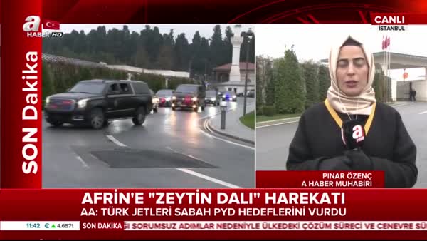 Başbakan Yıldırım, Medya temsilcilerine 'Zeytin Dalı' harekatıyla ilgili bilgi verdi