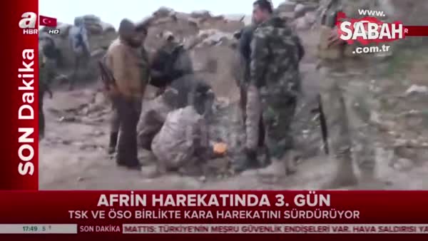 İşte YPG'lilerin yakalanma anı...