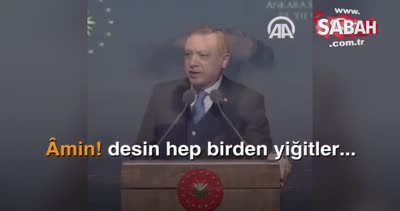 Cumhurbaşkanı Erdoğan’dan Mehmetçik’e Akif’in dizeleri ile selam