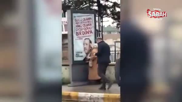 Sevimli teyzenin Erdoğan sevgisi