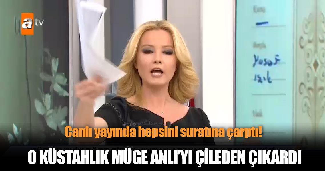 O küstahlık Müge Anlı'yı çileden çıkardı!