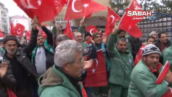 İşçiler, Afrin için askerlik başvurusu yaptı