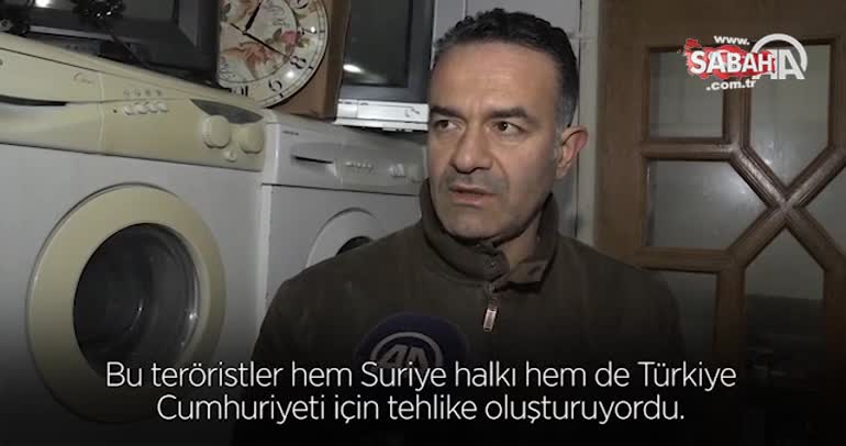 Suriyeli sığınmacılardan Zeytin Dalı Harekatı'na destek