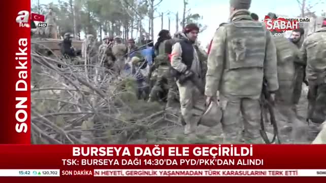 'Sefer bizim zafer ALLAH'ındır!' Mehmetçik Burseya Dağı'nda...