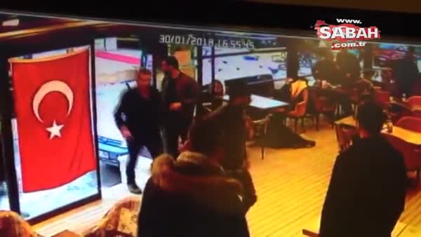 Konya'da kafeye silahlı baskında, genç kız başından yaralandı
