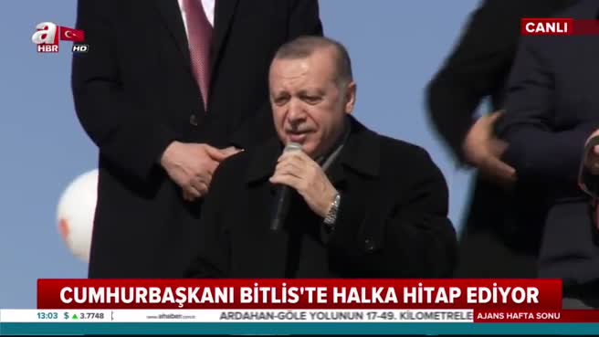 Cumhurbaşkanı Erdoğan "Korkaklar zafer anıtı dikemez"