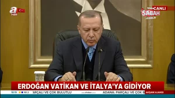 Erdoğan'dan Vatikan'a hareketinden önce flaş açıklamalar