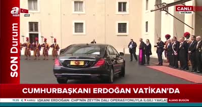 Kritik ziyaret: Cumhurbaşkanı Erdoğan Vatikan’da