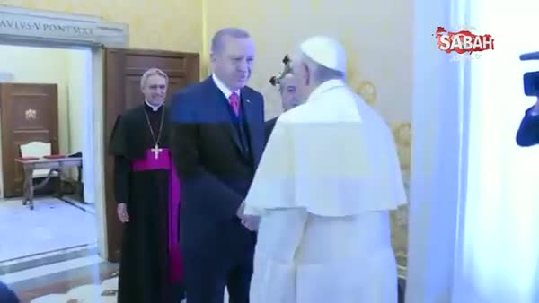 Cumhurbaşkanı Erdoğan Vatikan'da!