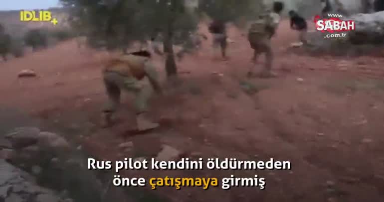 Rus pilotun son görüntüleri ortaya çıktı! Çatışmaya girmiş