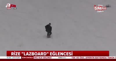 Snowboard değil lazboard