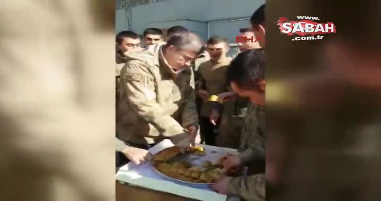 Tanju Çolak'tan Kilis'te askerlere moral zıyareti