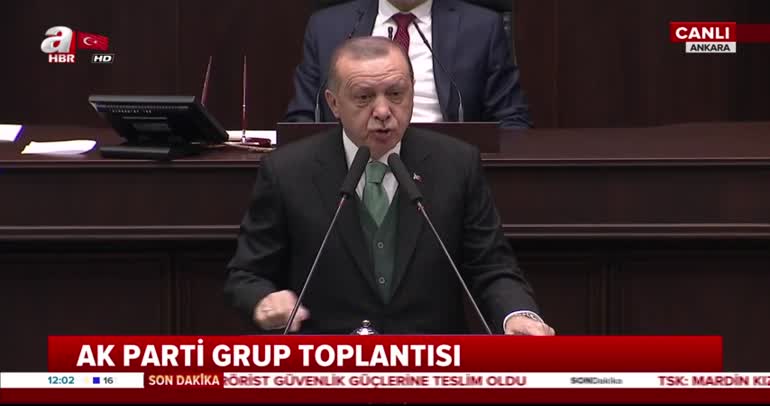 Cumhurbaşkanı Erdoğan: 