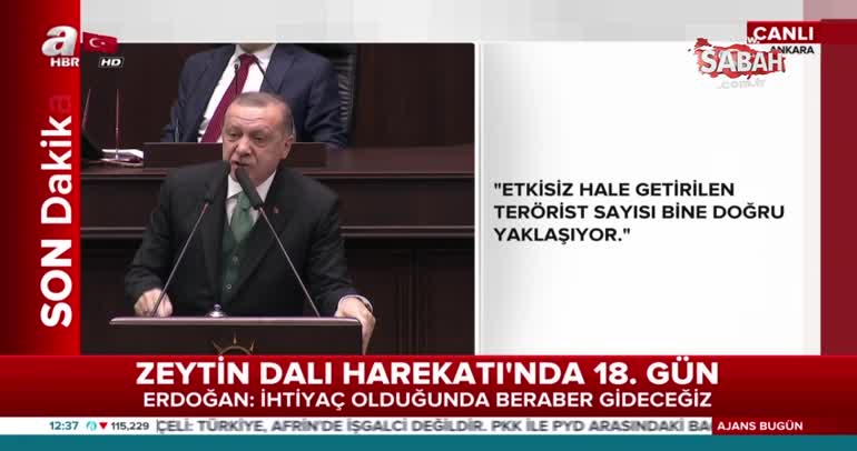 Cumhurbaşkanı Erdoğan 