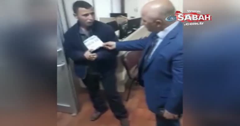 Sağır ve dilsiz numarası yapan dilenci, zabıta karşısında böyle bülbül kesildi