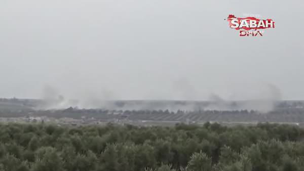 YPG hedeflerinin imha edilme anı kamerada