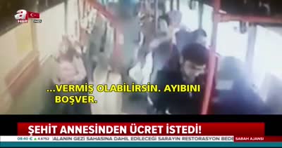 Adana’da şehit annesine hakaret eden otobüs şoförü yakalandı!