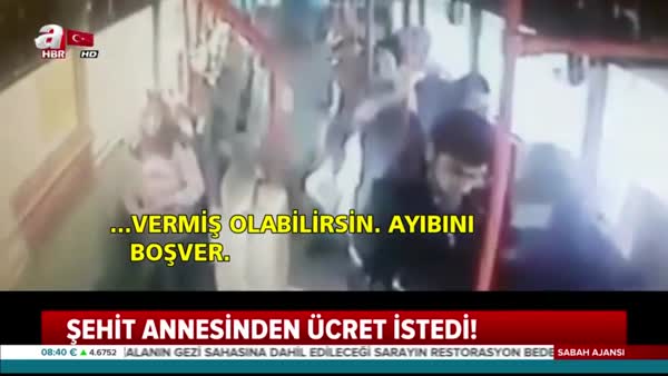 Adana'da şehit annesine hakaret eden otobüs şoförü yakalandı!