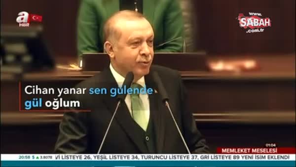 Recep Tayyip Erdoğan 'Vatanına göz dikeni ez oğlum!'