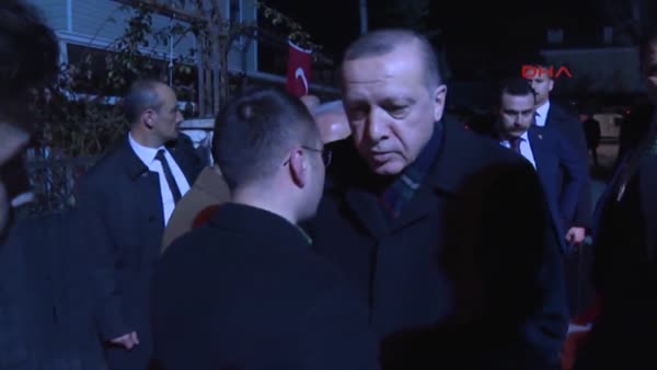 Cumhurbaşkan Erdoğan Sincan'da şehit evini ziyaret etti