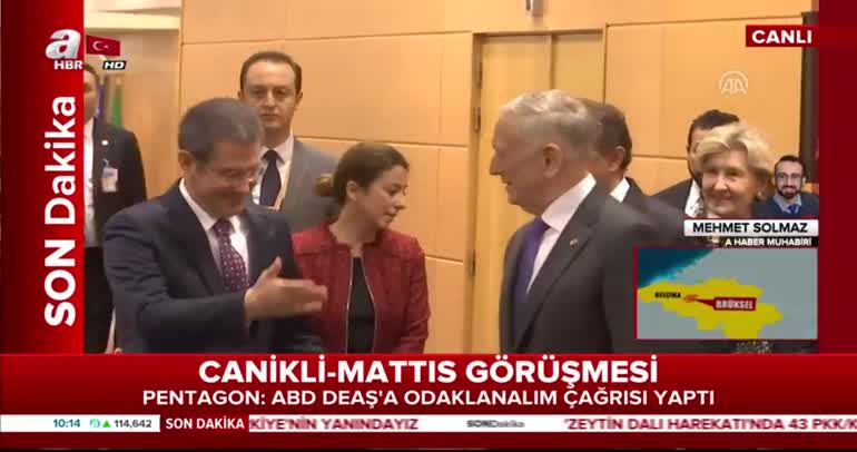 Canikli ile Mattis arasında kritik görüşme