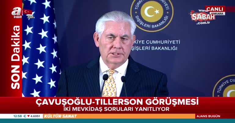 ABD Dışişleri Bakanı Rex Tillerson'dan S-400 açıklaması