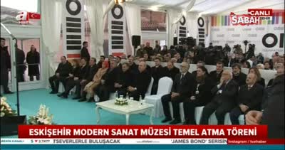 Cumhurbaşkanı Erdoğan temel atma töreninde konuştu
