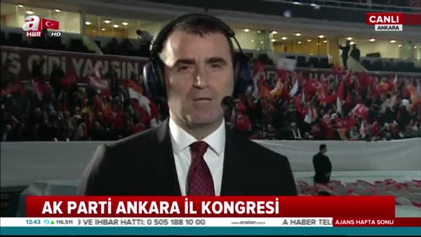 Ankara'da AK Parti İl Kongre coşkusu