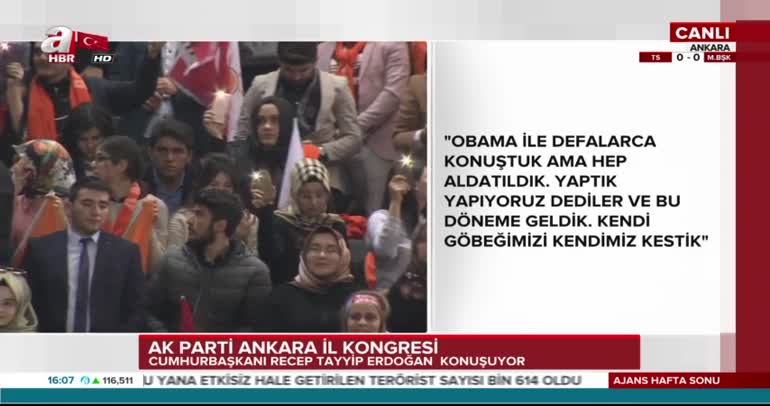 Cumhurbaşkanı Erdoğan: 