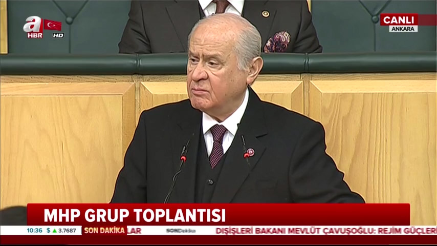 MHP Genel Başkanı Devlet Bahçeli grup toplantısında önemli açıklamalarda bulundu