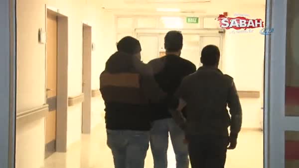 Televizyon hırsızları devriye atan polise yakalandı