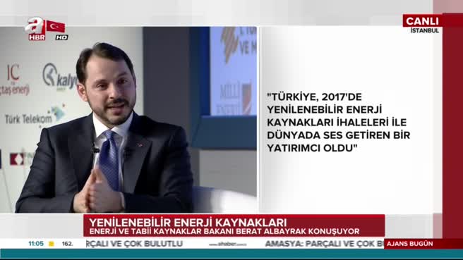Bakan Albayrak: Denizde rüzgar santrali yapılacak