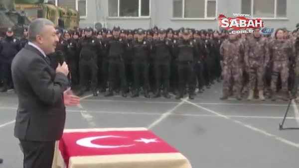 İstanbul’dan 48 Özel Harekat polisi Afrin’e dualarla uğurlandı