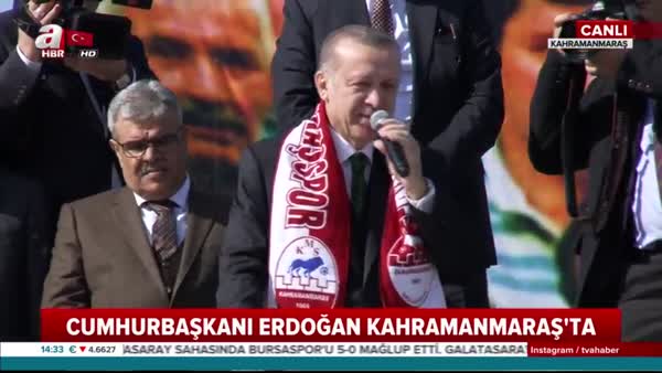 Cumhurbaşkanı Erdoğan Kahramanmaraş'ta önemli açıklamalarda bulundu