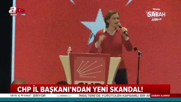 CHP İl Başkanı Canan Kaftancıoğlu’dan yeni skandal!