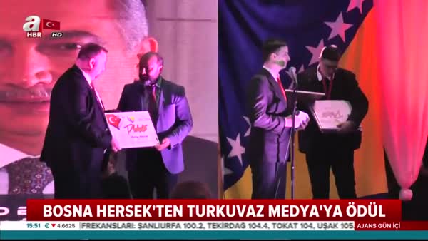 Turkuvaz Medya'ya Bosna Hersek'te ödül yağdı!