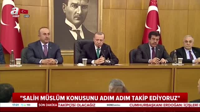 Cumhurbaşkanı Erdoğan: Salih Müslüm'ün iadesini adım adım takip ediyoruz