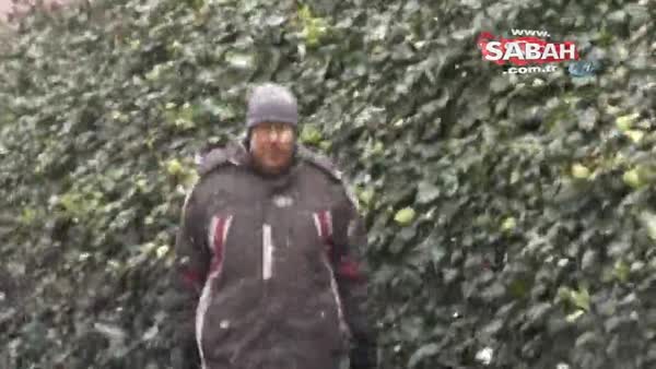 İstanbul'da beklenen kar yağışı başladı... İstanbul'da lapa lapa kar yağıyor!