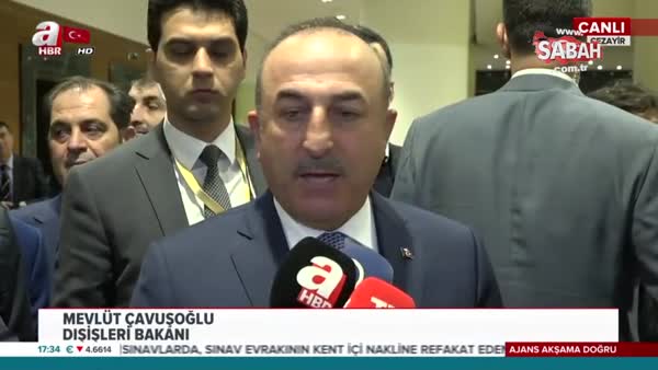 Dışişleri Bakanı Çavuşoğlu'ndan Salih Müslüm açıklaması 