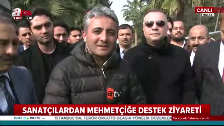 Ünlü oyuncular Suriye sınırında