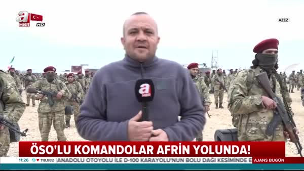 700 kişilik Hamza Tümeni Afrin'e gidiyor