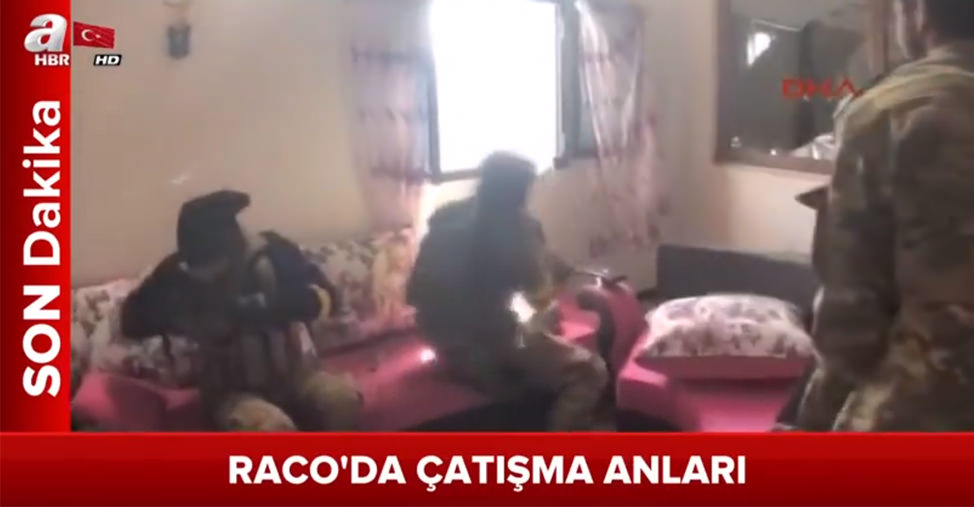 Raco'da sıcak çatışma anları