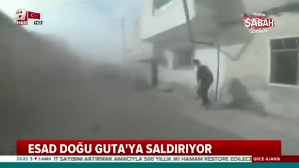 Esad Doğu Guta'ya saldırıyor