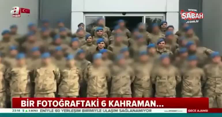 Bu fotoğraftaki 6 kahraman...