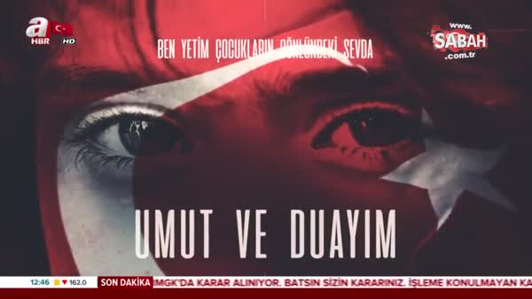 'Türk'ün al bayrağıyım'
