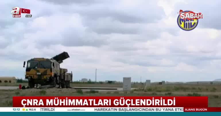 ÇNRA mühimmatları güçlendirildi