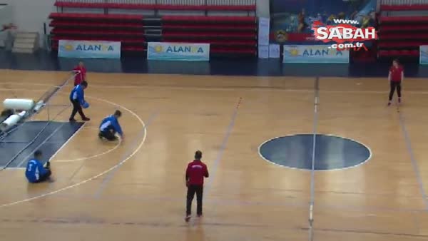 Alanya'da 'Goalball' heyecanı