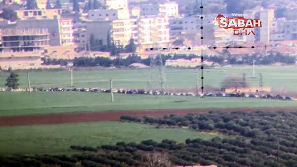 Afrin'den son görüntüler! Şehir merkezi güvenli bir şekilde tahliye ediliyor