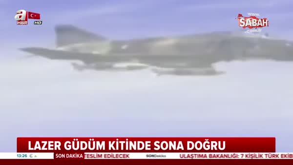 Lazer Güdüm Kiti Türk Hava Kuvvetleri'ne güç katacak