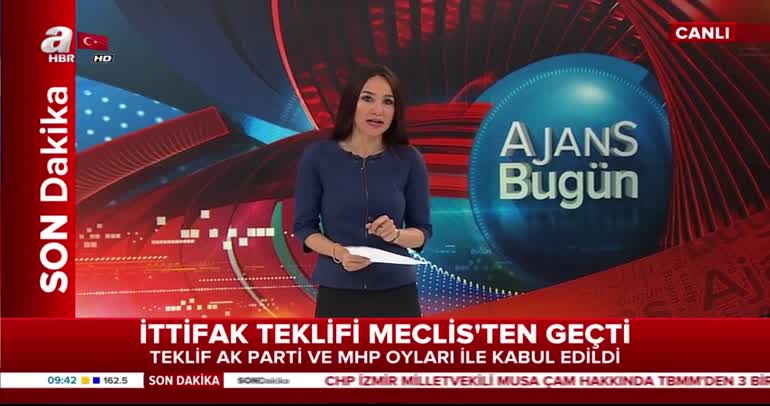 Son Dakika! İttifak teklifi Meclis'ten geçti